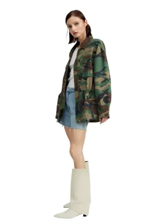 TEEK - CAMO OVERSIZED JACKET