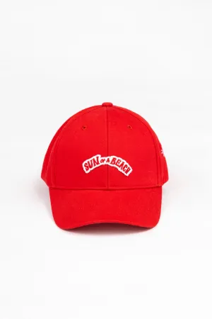 The Red Sun of a Beach Red | Baseball Cap