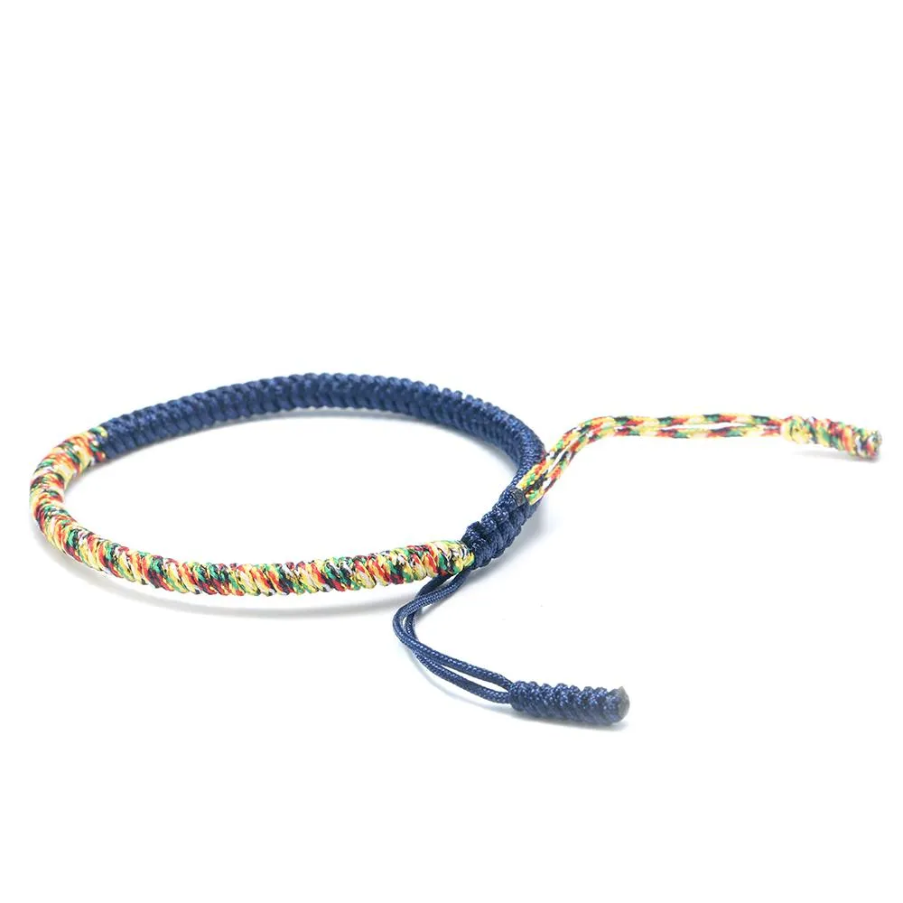 Tibetan Lucky Rope Lama Braided Knot Bracelet