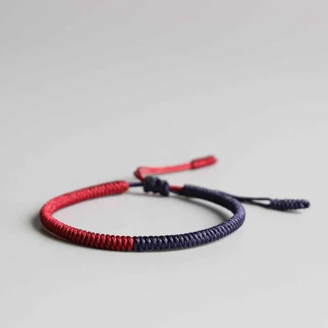 Tibetan Lucky Rope Lama Braided Knot Bracelet