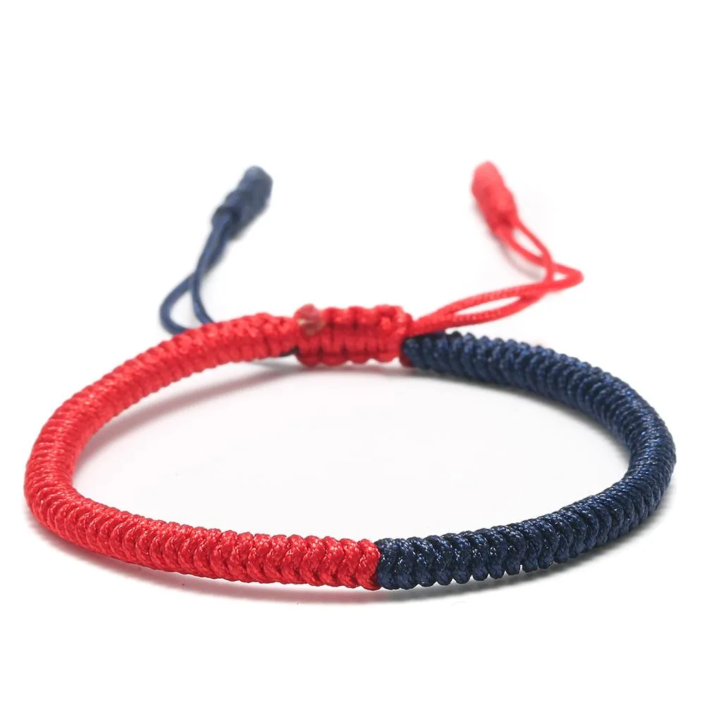 Tibetan Lucky Rope Lama Braided Knot Bracelet