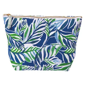 Tropic Navy Green Large Relaxed Pouch