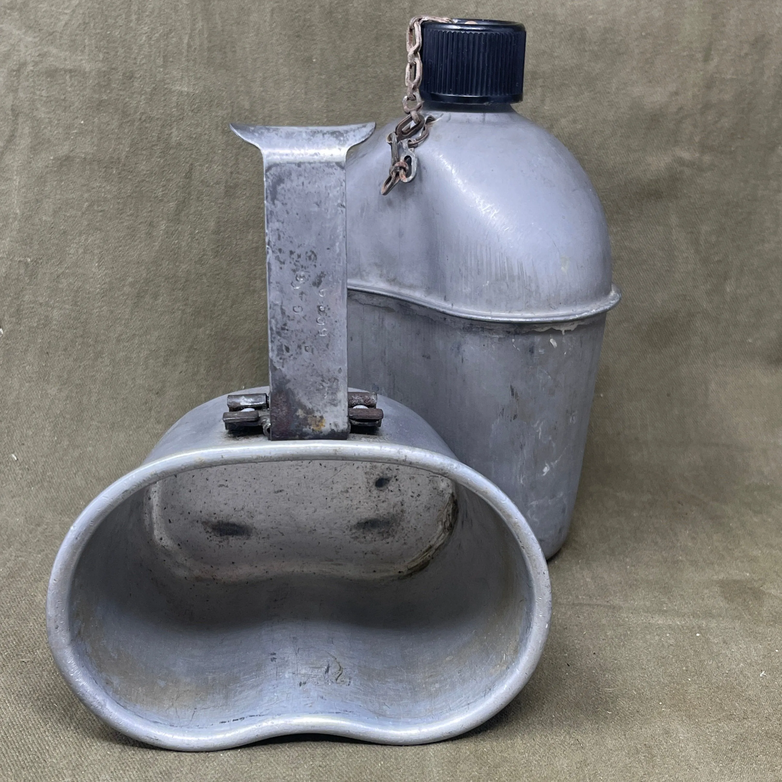 US Army 1942 Dated  Water Canteen and Cup