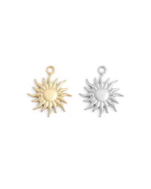 Waterproof Mystic Sun Charm