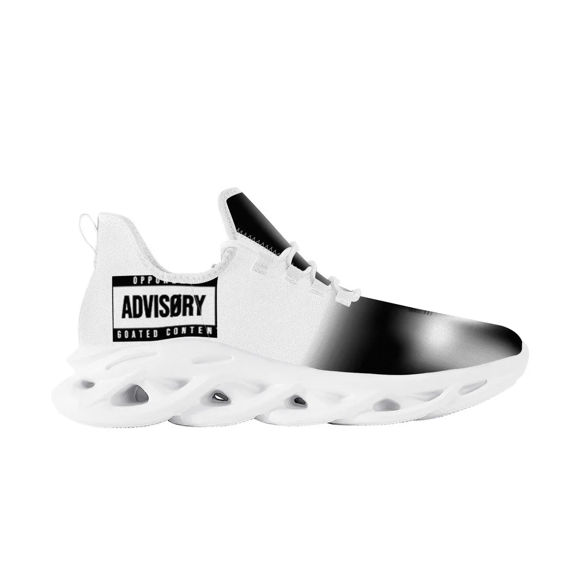 White Advisory | Custom Cool Shoes | Shoe Zero