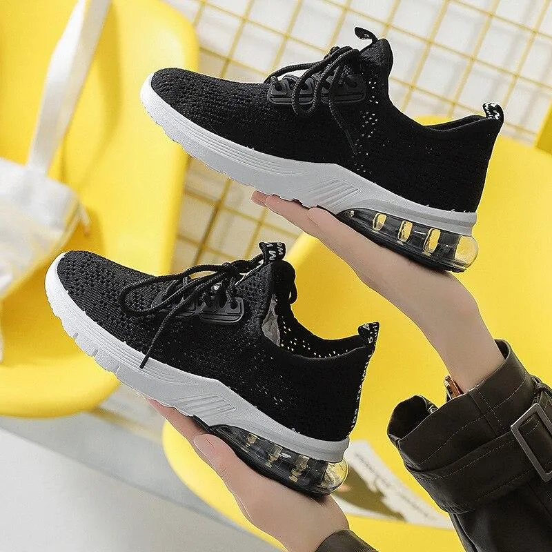 Women Colourful Chunky Breathable Sports Shoes