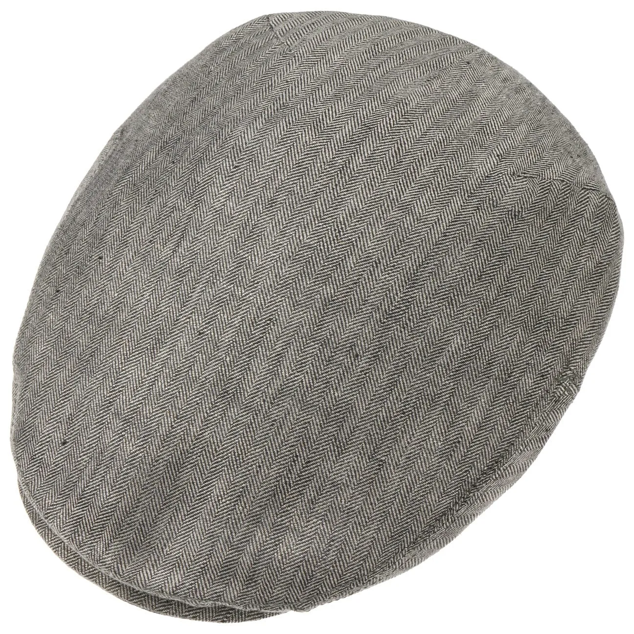 Woodfield Linen Flat Cap by Stetson