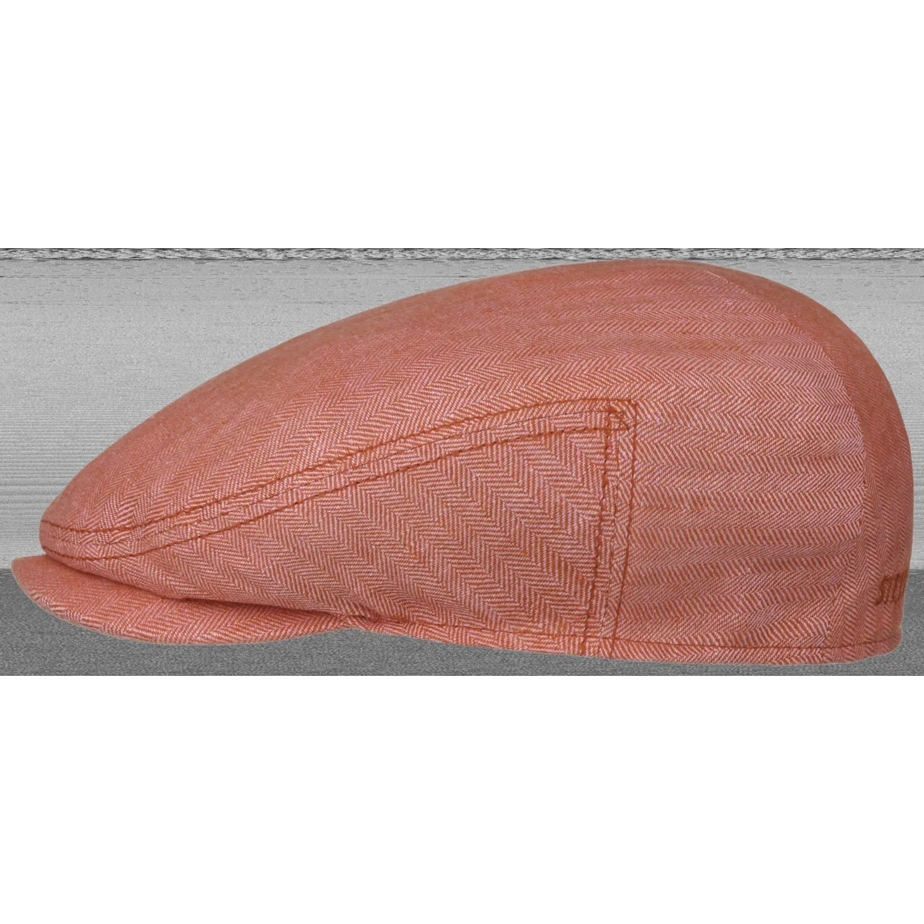 Woodfield Linen Flat Cap by Stetson