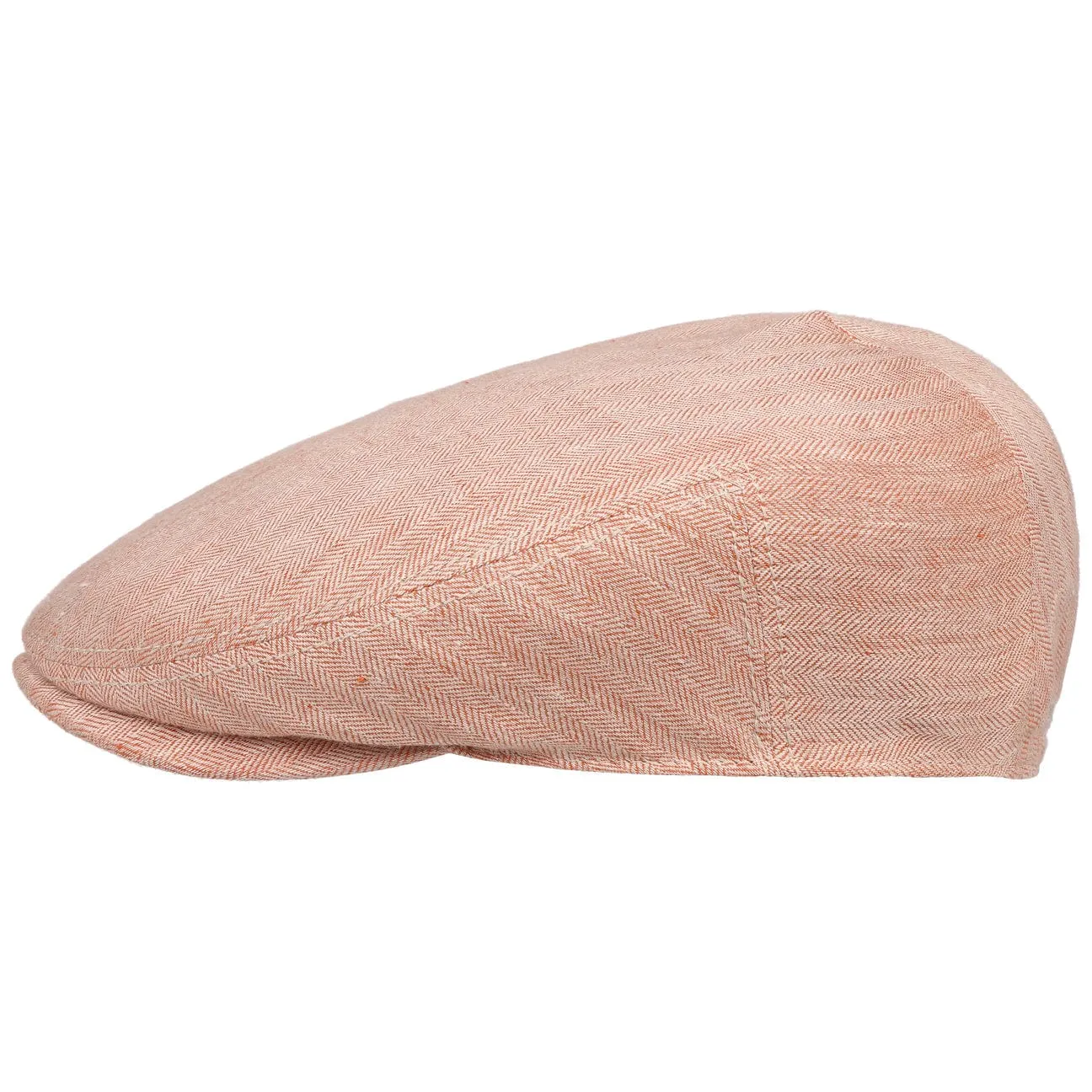 Woodfield Linen Flat Cap by Stetson